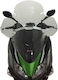 GP Kompozit Motorcycle Windshield & Windscreen Transparent Visor for Kawasaki J300 11020411