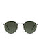 Meller Yster Sunglasses with Silver Metal Frame and Green Polarized Lens Y-GREYOLI