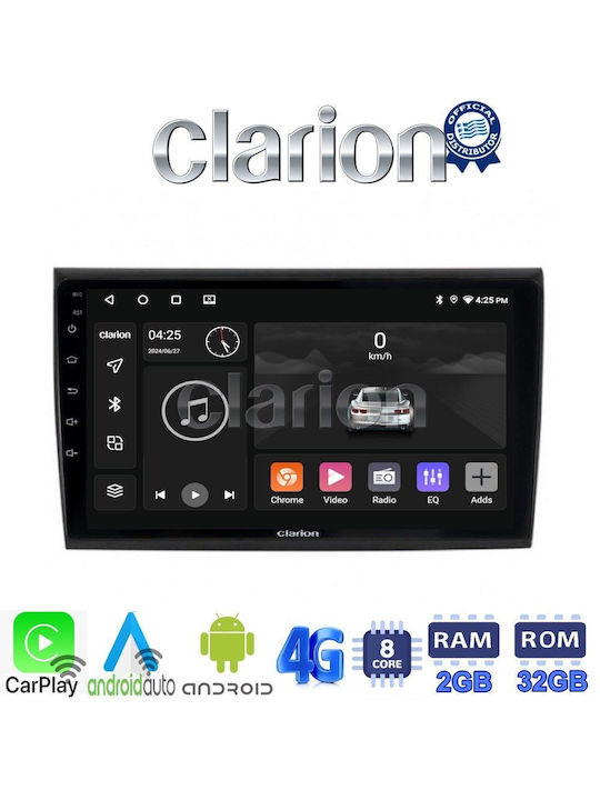 Clarion Автомобилна Аудио Система (Блутут/USB/WiFi/GPS/Apple-Carplay/Android-Auto) с Тъчскрийн 9"