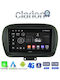 Clarion Auto-Audiosystem für Fiat 500X 2014> (Bluetooth/USB/WiFi/GPS/Apple-Carplay/Android-Auto) mit Touchscreen 9"