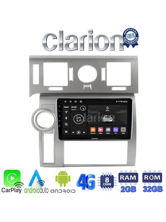 Clarion Auto-Audiosystem Hummer H2 2002 > 2010 (Bluetooth/USB/WiFi/GPS/Apple-Carplay/Android-Auto) mit Touchscreen 9"