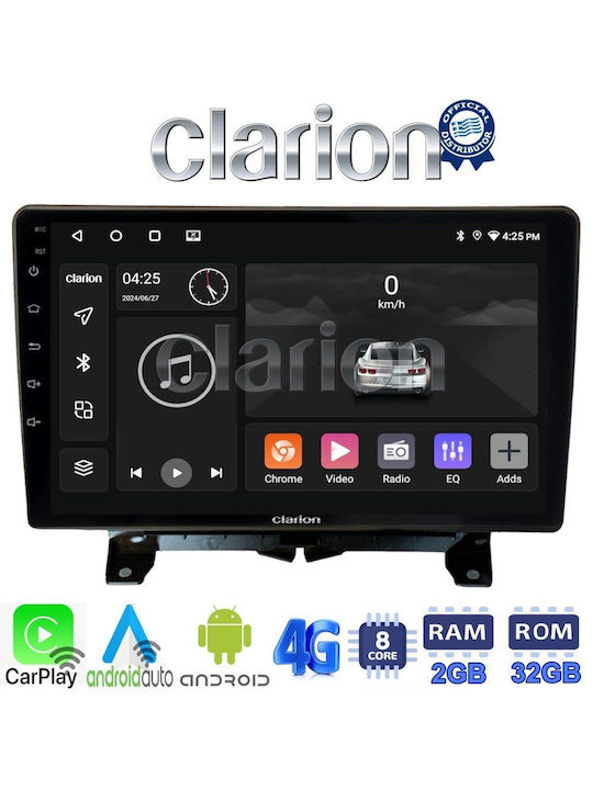Clarion Ηχοσύστημα Αυτοκινήτου για Land Rover Range Rover Sport 2005 > 2014 (Bluetooth/USB/WiFi/GPS/Apple-Carplay/Android-Auto) με Οθόνη Αφής 9"