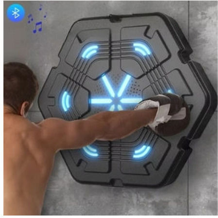 Wall-Mounted Boxing Training Device Bluetooth Music Qjb-88