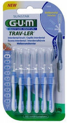 GUM Trav-ler Periuțe Interdentare 0.6mm Albastr...