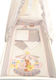 Beboulino Baby Cradle Bedding Set Carouzel 6pcs Gray