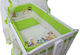 Beboulino Baby Cradle Bedding Set 6pcs Green