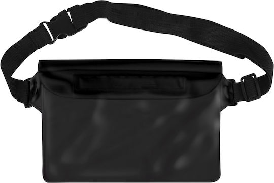 Universal Waterproof Bag Belt Protective Cover Shoulder Strap Black