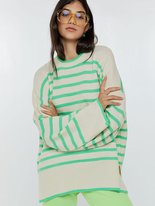 Women's Sweater Striped Lahani