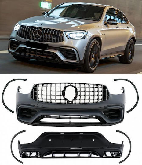 Carner Комплект за тяло за Автомобили Съвместим с Mercedes-Benz GLC Renault Купе Hyundai Купе