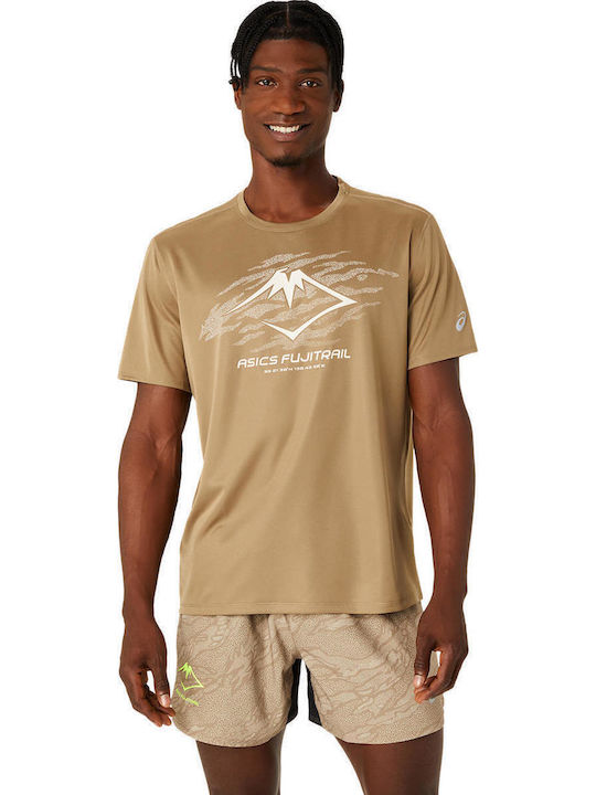 ASICS Fujitrail Sportliches T-Shirt Grn