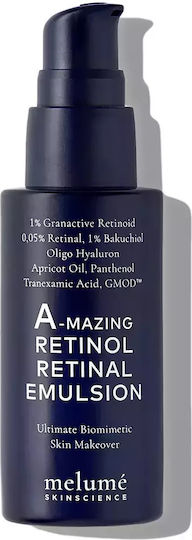 Melume Skinscience Γαλάκτωμα Προσώπου για Αντιγήρανση, Πανάδες & Λάμψη με Ρετινόλη & Κολλαγόνο 30ml