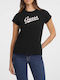 Guess Damen T-shirt Black