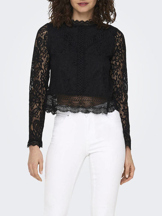 Only Karo Blouse Black