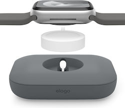 Elago Magnetic Charger Pad Apple Watch Galaxy Watch Dark Gray Elago Magnetic Charger Pad Apple Watch Galaxy Watch Dark Gray
