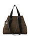 FRNC Damen Tasche Schulter Khaki