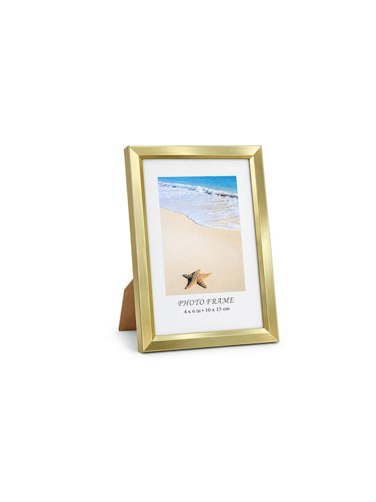 HOMie Metallic Photo Frame with Gold Frame