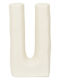 Urban Nature Culture Amsterdam Candle Holder Ceramic in White Color 5x20x20cm 1pcs