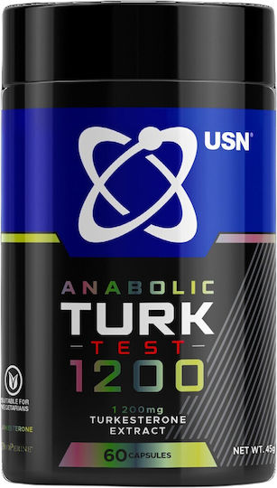 USN Anabolic Turk Test Supplement for Workout & Testosterone Boost 60 caps