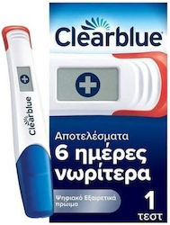 Clearblue Ψηφιακό Τεστ Πρώιμη Ανίχνευση Εγκυμοσύνης 1 Τεμάχιο Clearblue Ψηφιακό Τεστ Πρώιμη Ανίχνευση Εγκυμοσύνης 1 Τεμάχιο