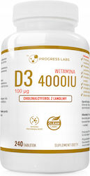 Vitamin D3 4000 Iu Forte 240 Tabs Strengthen Bones Immunity Better Mood