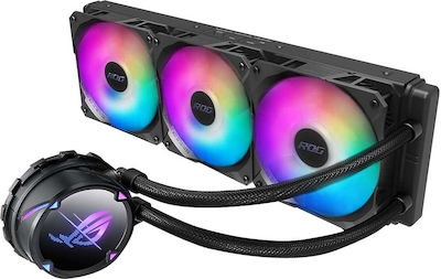 Asus ROG Strix LC II 360 ARGB Wasserkühlung für Prozessor Dreifacher Ventilator 120mm für Sockel AM4/AM5/1700/1200/115x