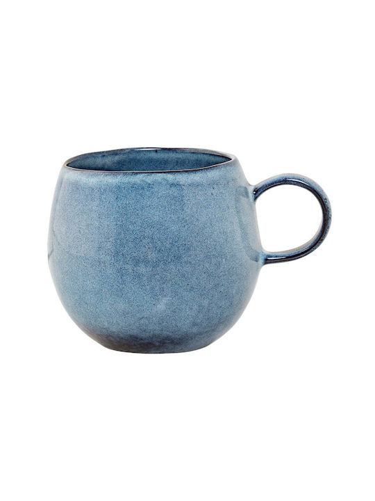 Bloomingville Tasse Keramik Blau 1Stück 5711173138272