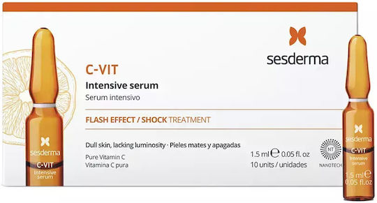 Sesderma C-vit Serum Face with Vitamin C for Radiance 10x1.5ml