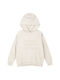 Energiers Kids Sweatshirt with Hood Ecru