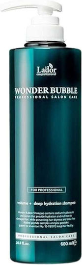 Lador Wonder Bubble Hydration & Mass Gaining Shampoo 600ml