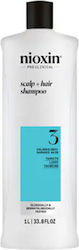 Nioxin Pro Clinical Scalp+hair Shampoos against Hair Loss for Coloured Hair 1000ml