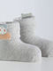 Socks Baby Panda Γκρι