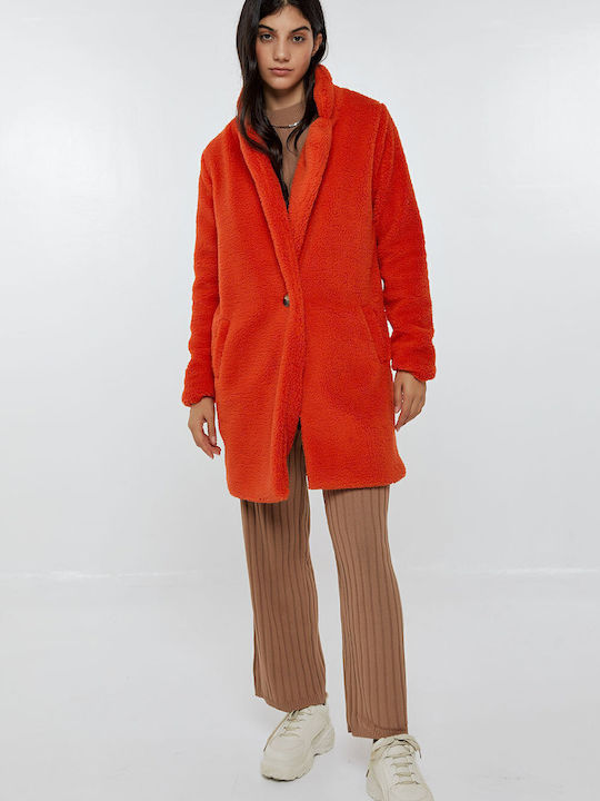 Damen Jacke Orange