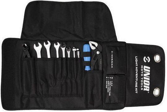 Unior Nüsse Sechskant mit Vierkant-Antrieb 1/2" Set 3Stück