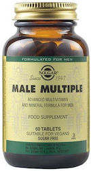 Solgar Male Multiple Vitamină pentru Energie & Antioxidant 60 file