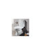 Tema Floor-Standing Toilet Floor Trap with Flush with Cover Soft Close White