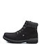 Leather Black Men's Boots
