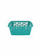 Coș De Rufe Din Plastic 20lt 48x35x20,5cm Alb