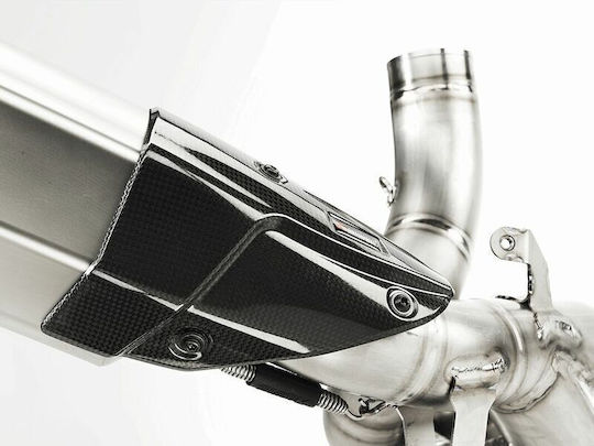 Akrapovic Προστατευτικό Εξάτμισης Μοτοσυκλέτας Ducati Multistrada Yamaha MT-10 Μαύρο