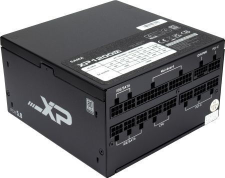 Inter-Tech Sama XPH-1200A 1200W Черен Компютърно захранване Пълен модул 80 Plus Platinum