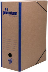 Premium Кутия за файлове с ластик 36x12x26см. Син 1бр Premium Кутия за файлове с ластик 36x12x26см. Син 1бр