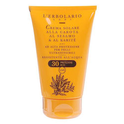 L' Erbolario Karotten Sesam & Shea Sonnenschutzfaktor (SPF) 30 Creme 75ml