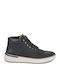 Leather Black Men's Boots