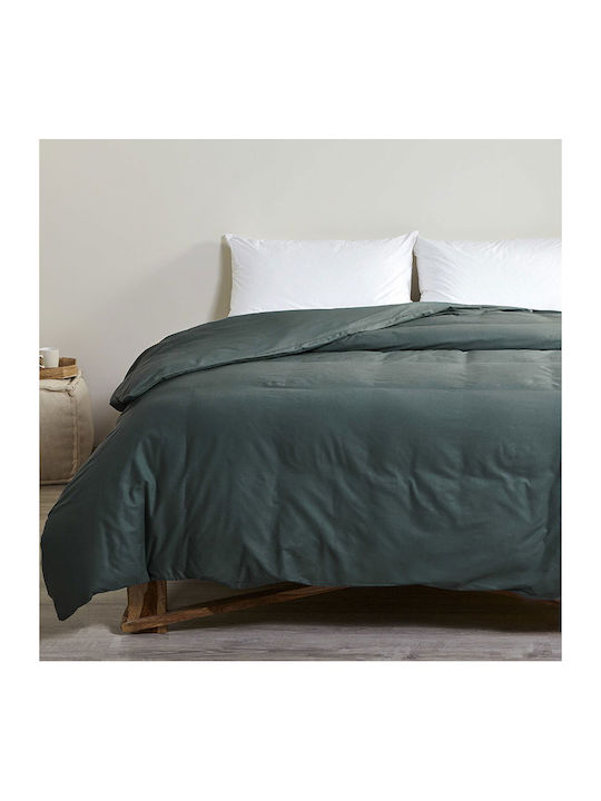 Bed&Bath Παπλωματοθήκη Βαμβακερή Υπέρδιπλη 230x250 N.atlantic