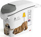 Curver Plastic Feeder for Dog & Cat 15lt 23cm in White Color