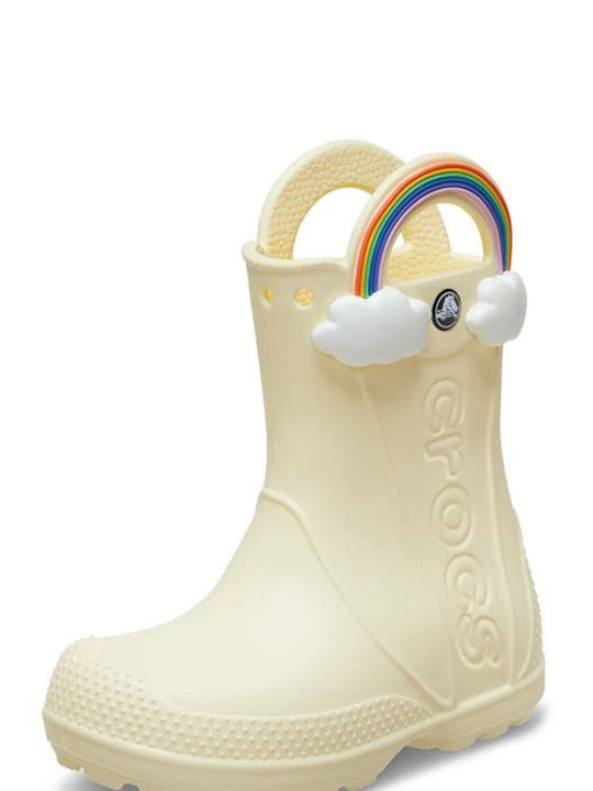 Crocs Kids Wellies Yellow