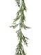Christmas Garland Pe Plastic Glitter Green 15x180cm 306.028.0052.09