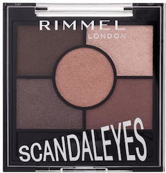 Rimmel Scandaleyes 5 Pan Eyeshadow Palette 003 Rose Quartz 3.8gr
