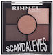 Rimmel Scandaleyes 5 Pan Eyeshadow Palette Eye Shadow Palette in Solid Form 003 Rose Quartz 3.8gr