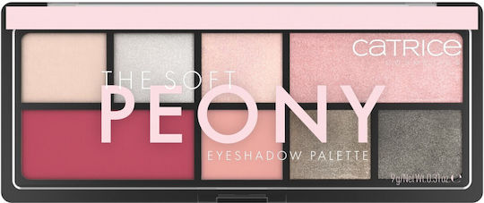 Catrice Cosmetics The Soft Peony Eyeshadow Palette Lidschattenpalette Matt in fester Form Soft Peony 9gr