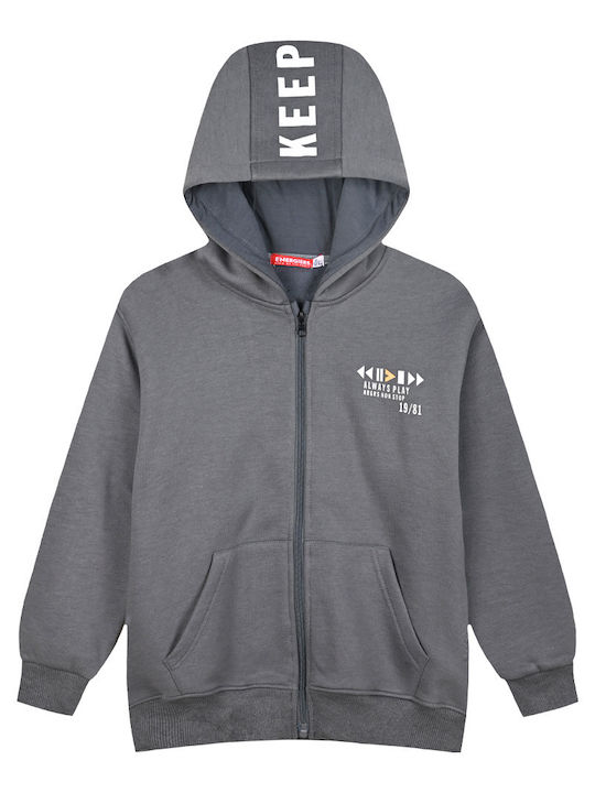 KID PHENOMENON D7SCOVER ZIPパーカー/GRAY boys' zip-up hoodies | abercrombie kids